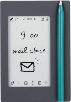 Kingjim EM10 Kakumiru Digital Notebook 4.3'' EINK ereader BLACK brand new