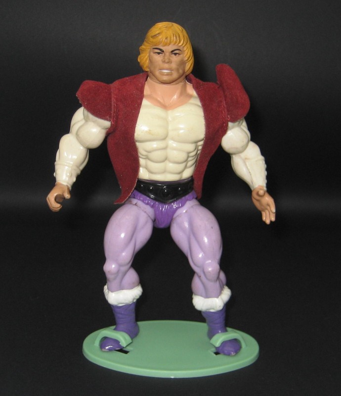 5 x He Man Masters of the Universe action figure display stand GREEN