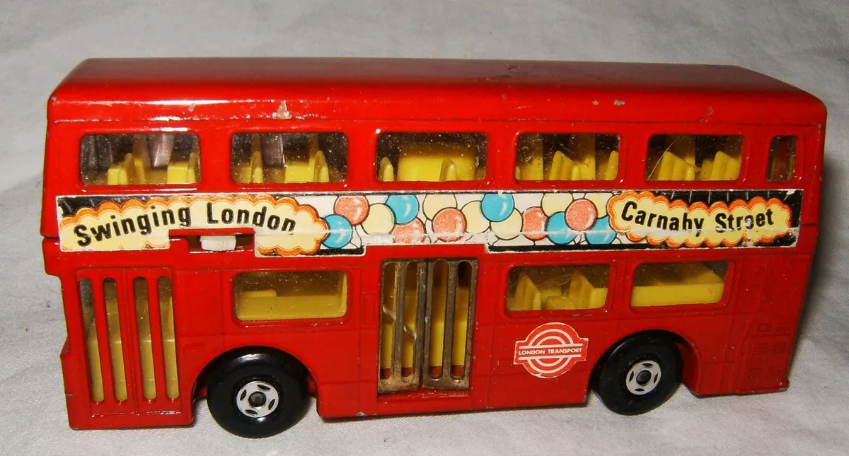 Vintage MATCHBOX Londoner K 15 SUPER KING Double Decker BUS