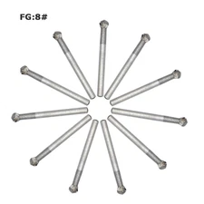 20Pcs Dental Carbide Tungsten Steel Burs Round for High Speed Handpiece FG8