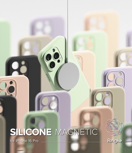 Für iPhone 16 Pro Max / Pro / Plus / 16 Hülle | Ringke [Silikon Magnet] Weich - Bild 70 von 222