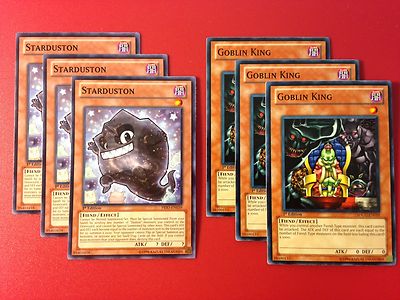 Yugioh Duston OTK Deck 40 Cards Goblin King Red White Budget Tournament  Ready