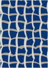 Kokka Cotton Linen Canvas Fabric Blue - per metre