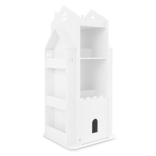 Kids Bookshelf, Castle Rotating Bookshelf , 360° Rotating Children's Bookshelf - Picture 15 of 18