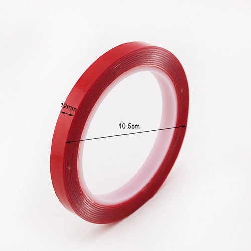 8/10/12/15/18mm Width Transparent Double Sided Sticker Heavy Duty Adhesive Tape - Picture 12 of 15