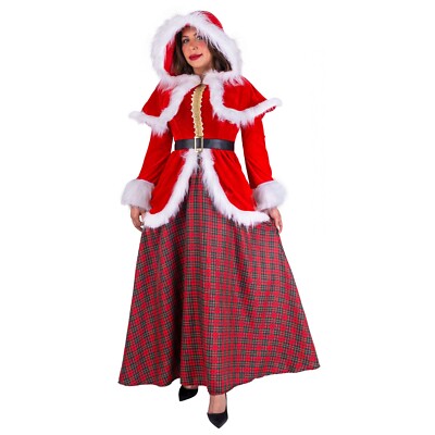 Mother Christmas - Hooded Christmas Dress | eBay UK