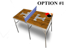 University Of Tennessee Portable Table Tennis Ping Pong Folding Table w/Accessor