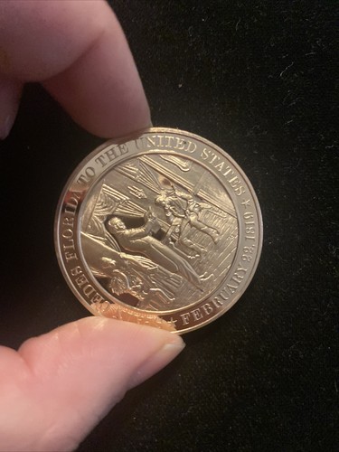 Franklin Mint Us History Bronze Medal Yr 1819 Spain Cedes Florida United States - Picture 5 of 15