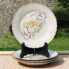 Set de 4 assiettes Exposition