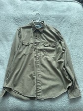 Polo Ralph Lauren Mens Button Up Shirt Brown Size XL