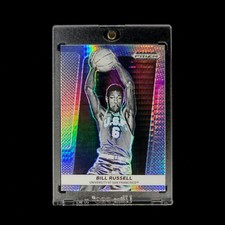 Rare Bill Russell - 2022 Prizm Draft Picks Flashbacks Hyper Prizm Holo SP #FB-BR