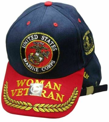 WOMAN VETERAN US MARINE CORPS 