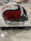 Ronde Barber Autographed Tampa Bay Buccaneers Lunar Eclipse Mini Helmet, Beckett
