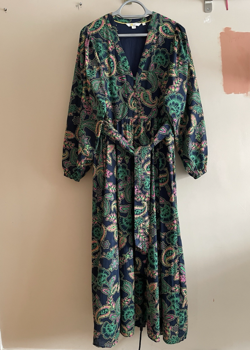 BODEN Women's Amelia Maxi V-neck Dress Belt, Size UK 12, US - Main Image