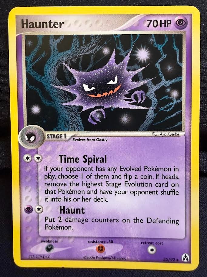 Pokemon Ex Legend Maker Haunter Uncommon (35/92) NM