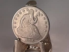 1856 O NEW ORLEANS SEATED LIBERTY HALF DOLLAR $1 90% SILVER
