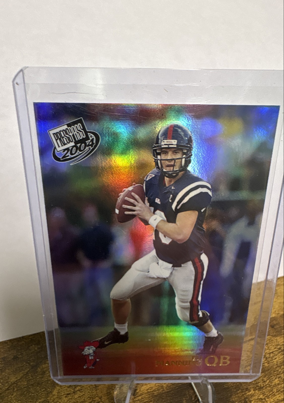 Eli Manning Press Pass #R4 Reflectors