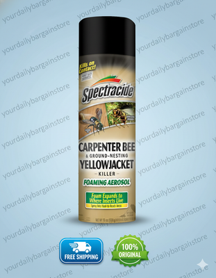 #ad Spectracide Carpenter Bee amp; Nesting Yellowjacket Killer Spray 16Oz Each $11.80