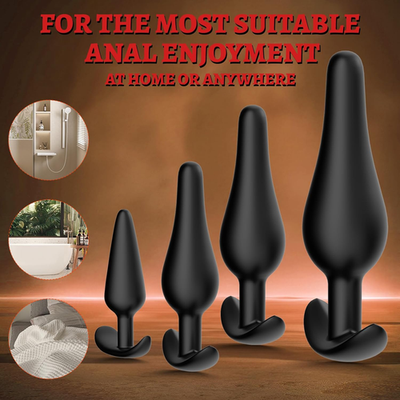 anal plug at home Stainless Steel Metal Butt Plugs with Bell – Xinghaoya main image 0