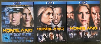 Homeland - Komplette Season 1 - 3   /   9 Blu-ray Discs !!!