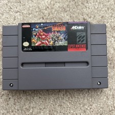 Super Nintendo SNES super Smash Tv Authentic Tested Working