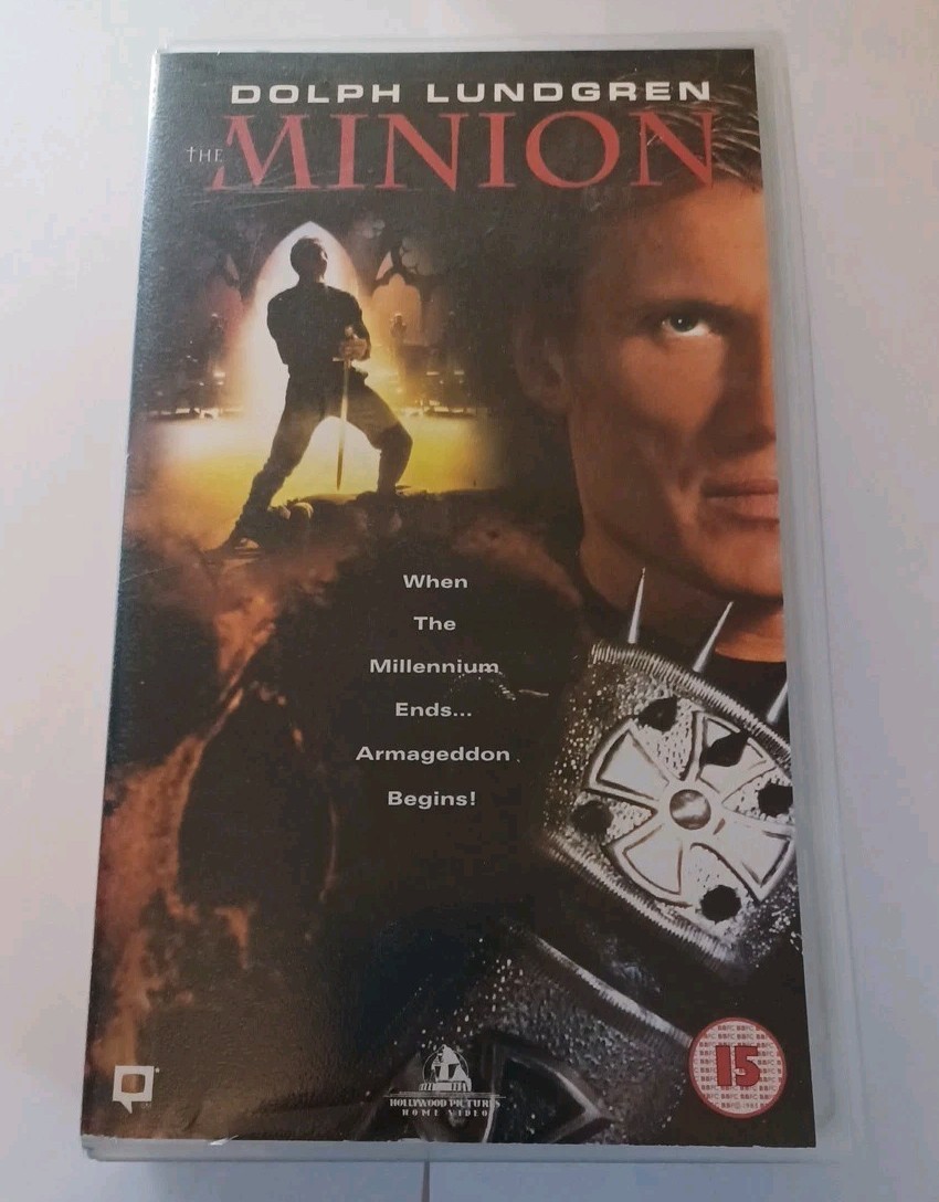THE MINION VHS VIDEO TESTED & IN VGWC DOLPH LUNDGREN FRANCOISE ROBERTSON #SP