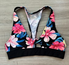 Victoria's Secret Pink Sport Floral Multicolor Sports Bra Gym Yoga Activewear XS