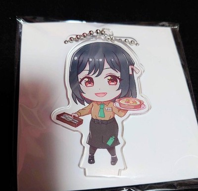 Shoko Mifune Acrylic Charm Nijigasaki LL GiGO Cafe Staff Ver w Stand
