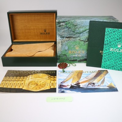 Rolex 168623 Yacht-Master Uhrenbox Gehäuse 68.00.2 Herren Red Tag Original...