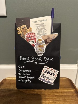Blind Date With A Book! - Gently Used (Criminal) With Fun Goodies/Festive Back