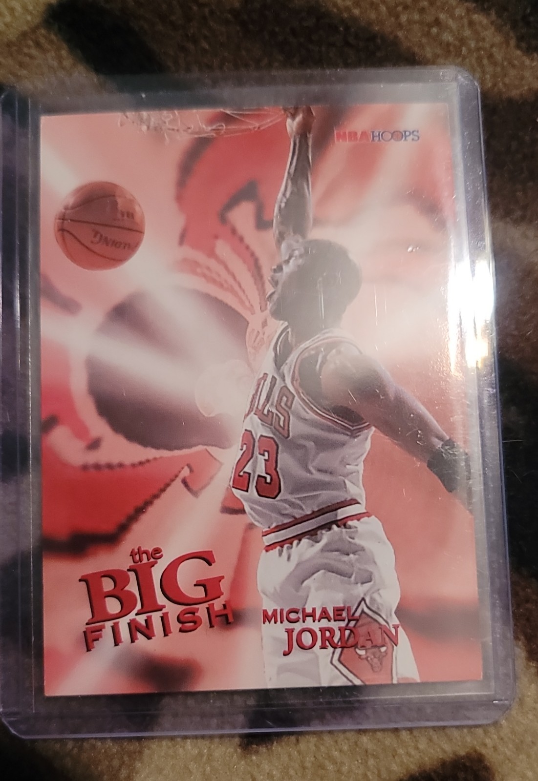 1996-97 NBA Hoops - The Big Finish Michael Jordan #176