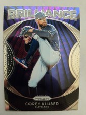 2020 Panini Prizm Baseball BRILLIANCE B4 Corey Kluber - Cleveland Indians