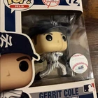Funko Pop! MLB: New York Yankees Gerrit Cole #72 Vinyl Figure Damaged Box