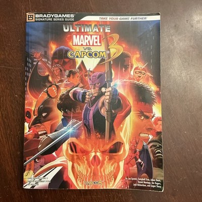 Ultimate Marvel Vs Capcom 3 Brady Strategy Magazine Players Guide