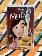 Mulan VHS 1999 Disney Masterpiece Clamshell BRAND NEW NEVER Opened SEALED RARE