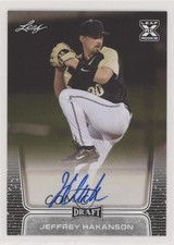 2020 Leaf Draft Auto Jeffrey Hakanson #BA-JH2 Auto 04a2