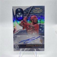 2020 Topps Gold Label Framed Autograph Rangel Ravelo RC St. Louis Cardinals