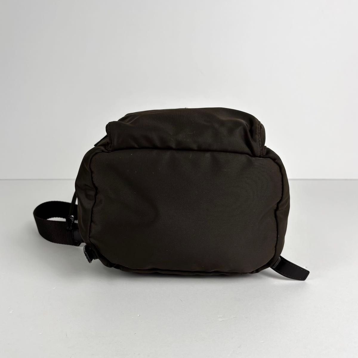 Excellent condition PRADA triangular logo backpac… - image 6