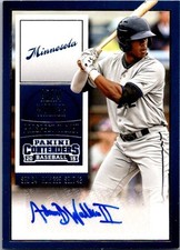 2015 Panini Contenders #2 Adam Walker Prospect Ticket Autographs