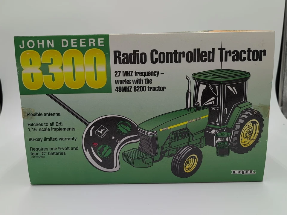 1/16 Ertl Farm Toy John Deere 8300 Radio Remote Control R/C  - Image 4 of 4