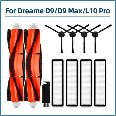 Für  D9 / D9 Max / L10 Pro / Trouver LDS  RLS3 Teile Walze Seitenbürste Hep7272