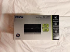 Epson WorkForce Compact Desktop Color 2-Sided Document Scanner ES-C220