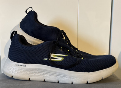 Skechers Go Walk Flex Vespid Navy Blau Herren Gr. 11 UK (45,5 EUR)