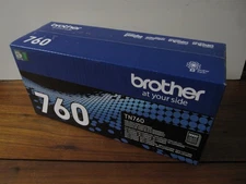 Toner Cartridge TN760 Black Brother High Yield New-Sealed