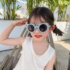 Trendy Kids Sunglasses with Adorable Bear Ear Design for Outdoor Adventures