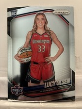 2025 Panini WNBA Prizm Lucy Olsen (RC) Variation #145 Washington Mystics Rookie