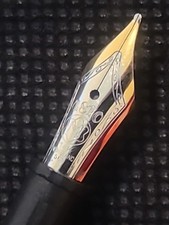 Vintage Montblanc 144 Fountain Pen Gold Nib and Feeder for Parts or repair