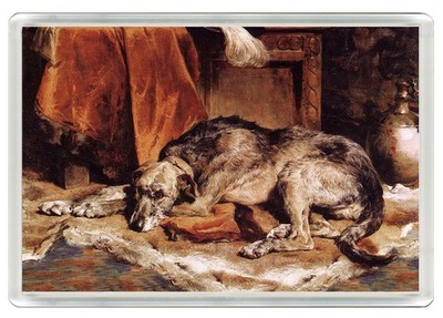IRISH WOLFHOUND DOG FRIDGE MAGNET GREAT GIFT