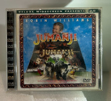 Jumanji 1995, DVD W/ RARE CD CASE, Disc, Insert, Tested