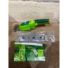 Gardenline 3.6-Volt Handheld Mini Grass Cutter Green Cordless Battery-Powered